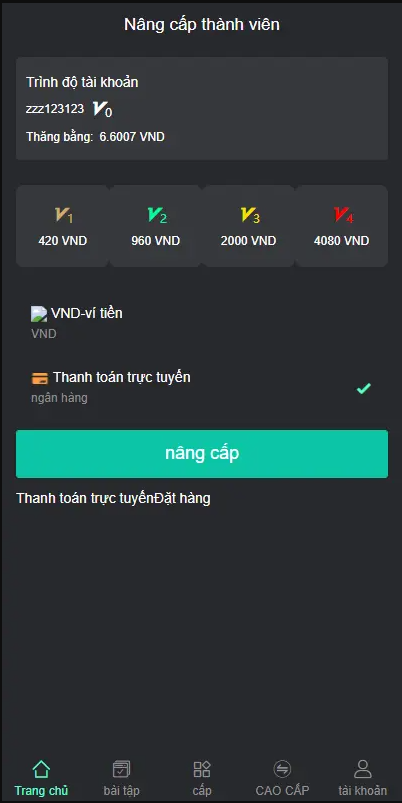 基于TP框架开发的国际版双语言任务点赞源码系统越南语言版-二妹源码-3