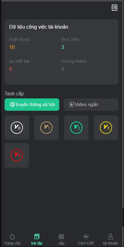 基于TP框架开发的国际版双语言任务点赞源码系统越南语言版-二妹源码-4