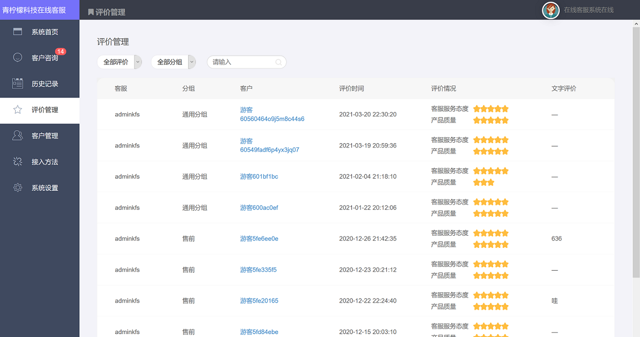 【最新运营版】网站免费在线客服系统,在线客服网站源码在线客服聊天系统-二妹源码-2