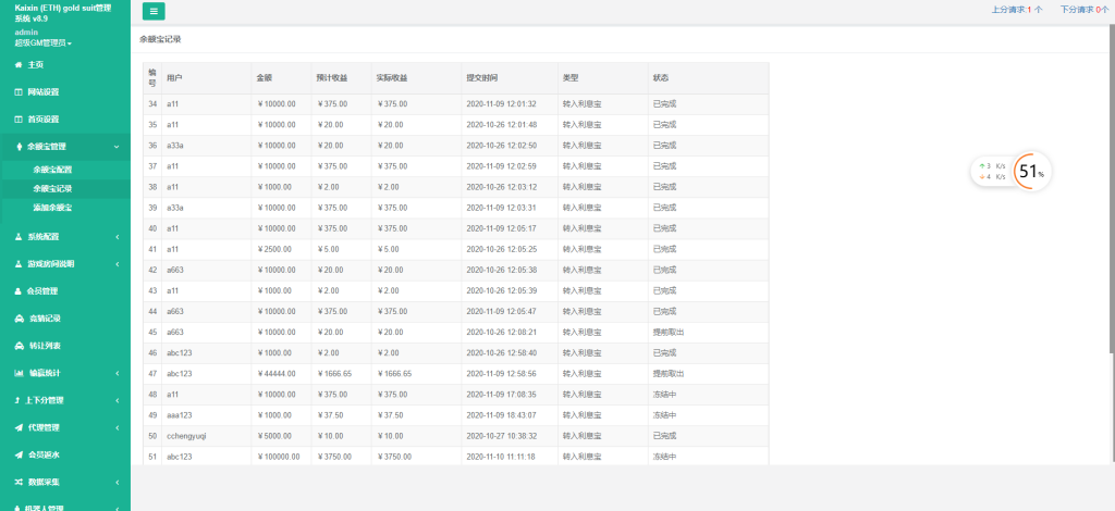 开鑫金服幸运28多国语言理财源码,无授权版,小米28重度二开,带余额宝-二妹源码-1