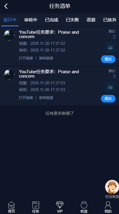 【点赞任务系统】国际多语言版抖音,快手,脸书,YouTube,TIKTOK悬赏平台-二妹源码-4
