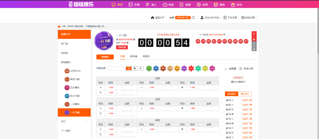 2021年恒宣娱乐-包网程序-免买分包含余额宝功能内部账号等vue+js-二妹源码-5