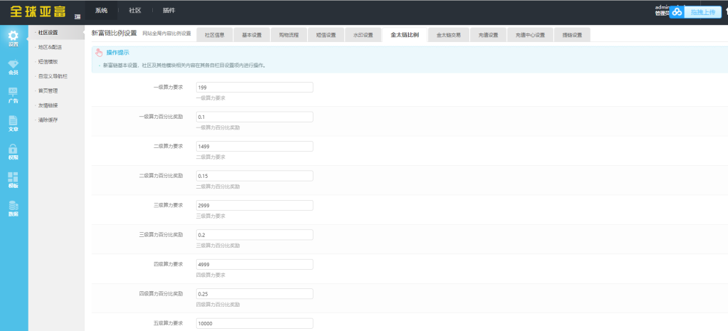 亚富商城社区全网首发 挖矿系统 商城系统 认筹系统十五级分销+安装教程-二妹源码-8