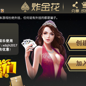 9人炸金花房卡运营版_附带透视功能-二妹源码