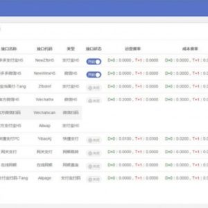 2019第三方第四方支付运营级系统平台源码 支持多个渠道 带小白搭建教程-二妹源码