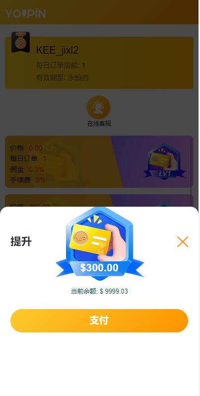 多语言海外抢单刷单系统/大转盘抽奖余利宝/代理后台/订单自动匹配-二妹源码-11