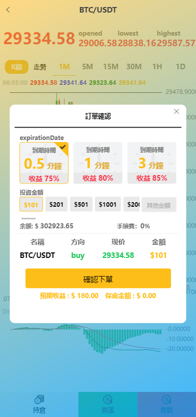 全新UI多语言微交易微盘系统/秒合约/质押理财/至尊二开交易所 : 二妹源码-7