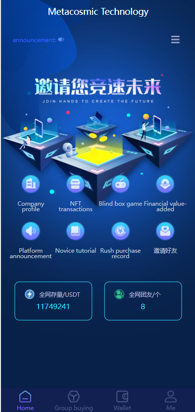 区块链共识众筹系统/元宇宙/USDT认购/USDT理财复利 : 二妹源码-3