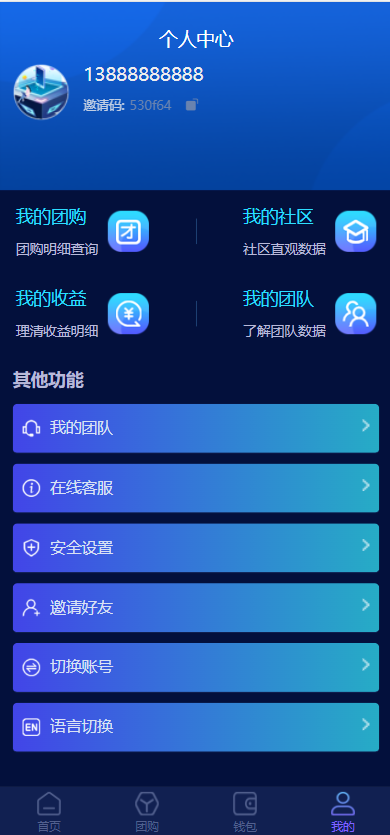 区块链共识众筹系统/元宇宙/USDT认购/USDT理财复利 : 二妹源码-9
