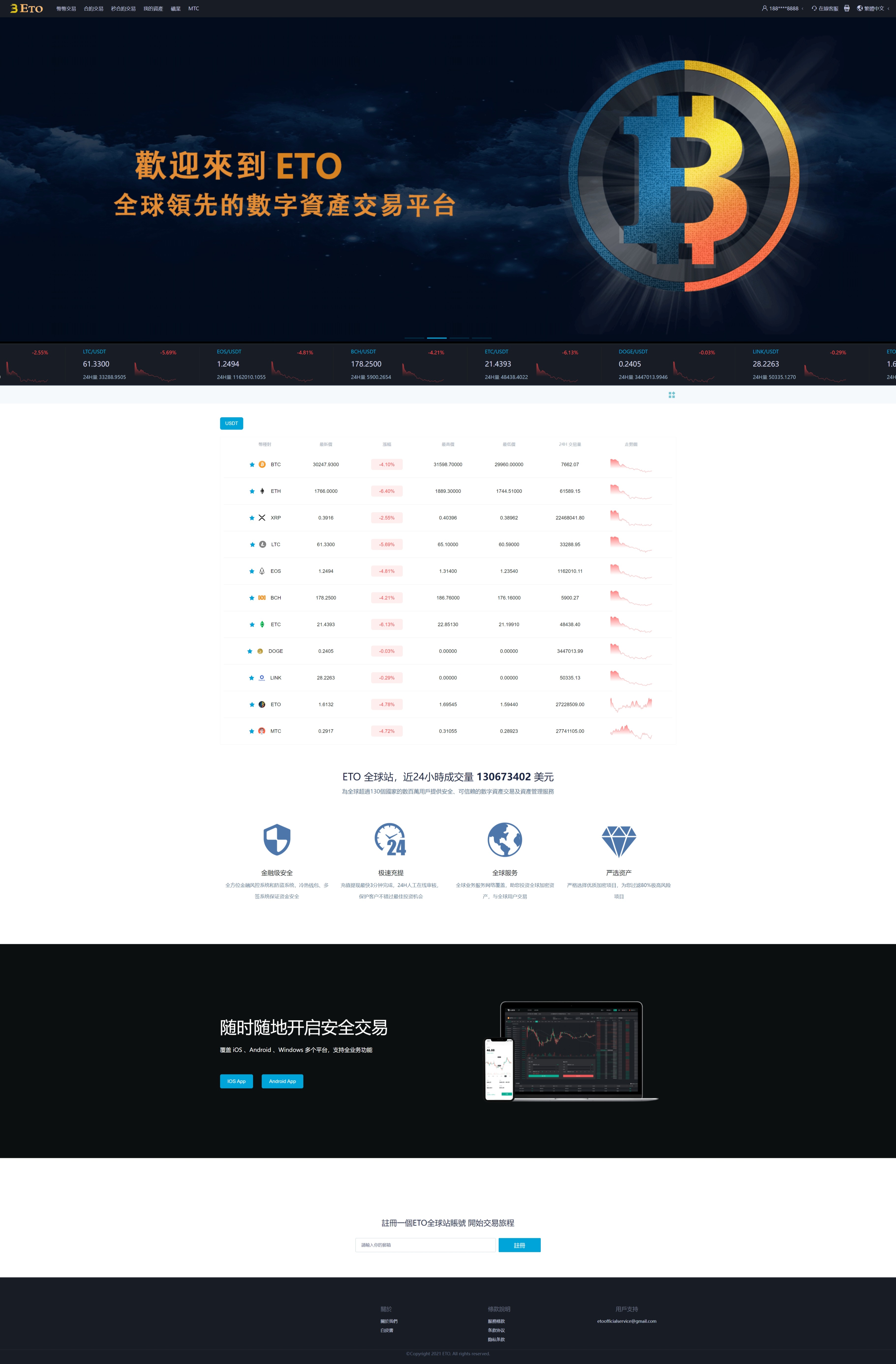 多语言交易所/合约秒合约交易/质押挖矿矿机投资/MTC/ETO币币交易所 : 二妹源码-2