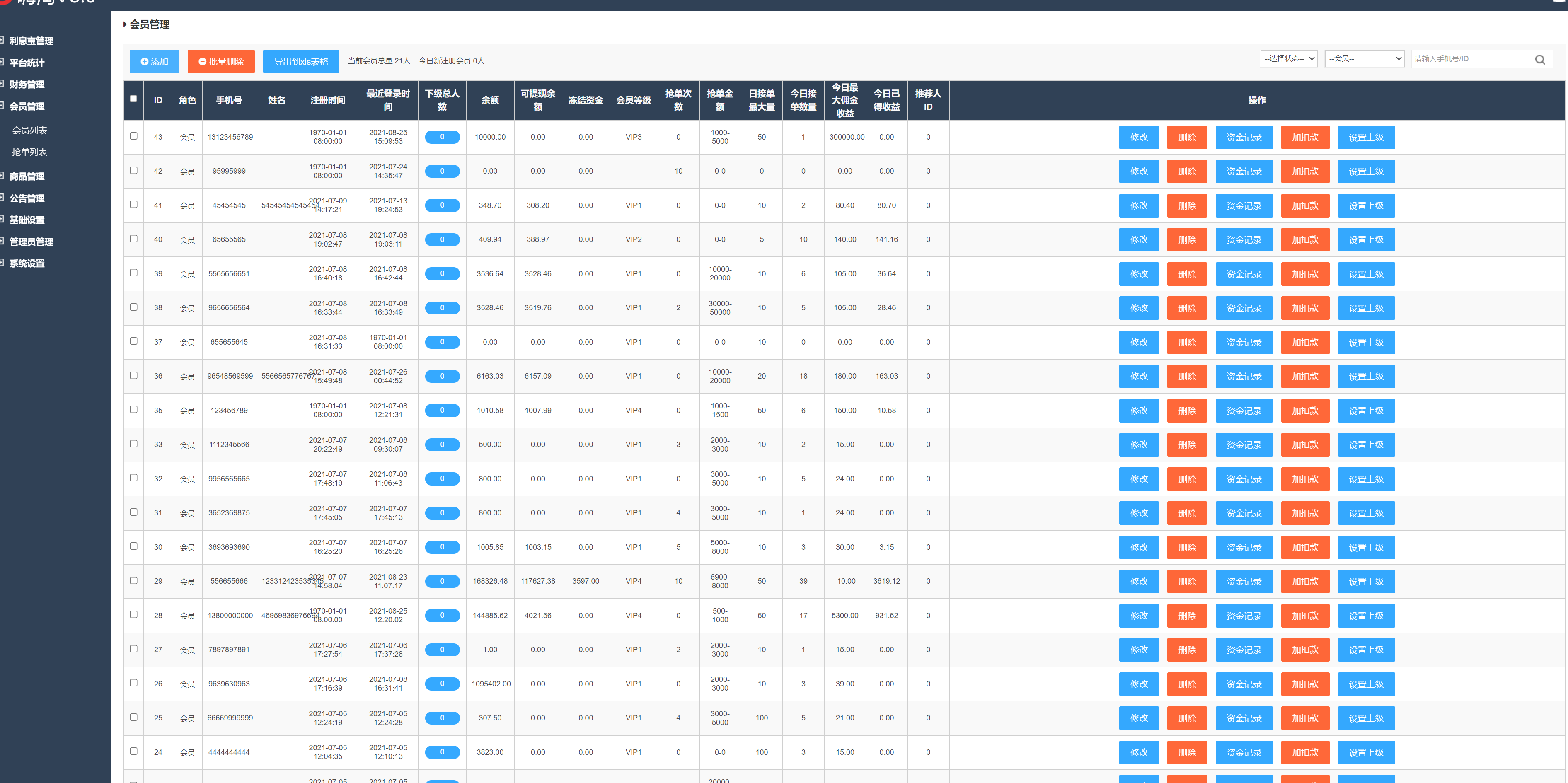 VUE版嗨淘抢单系统/多语言订单匹配系统/海外抢单刷单源码 : 二妹源码-11