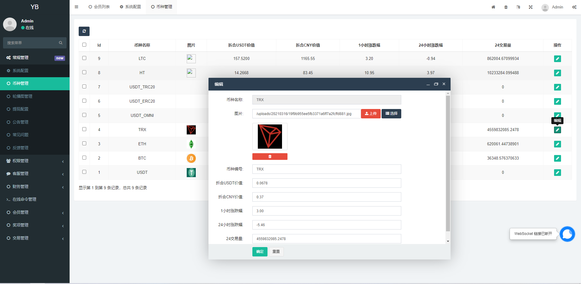 区块链OTC承兑商系统/usdt场外交易/虚拟币担保交易系统 : 二妹源码-20