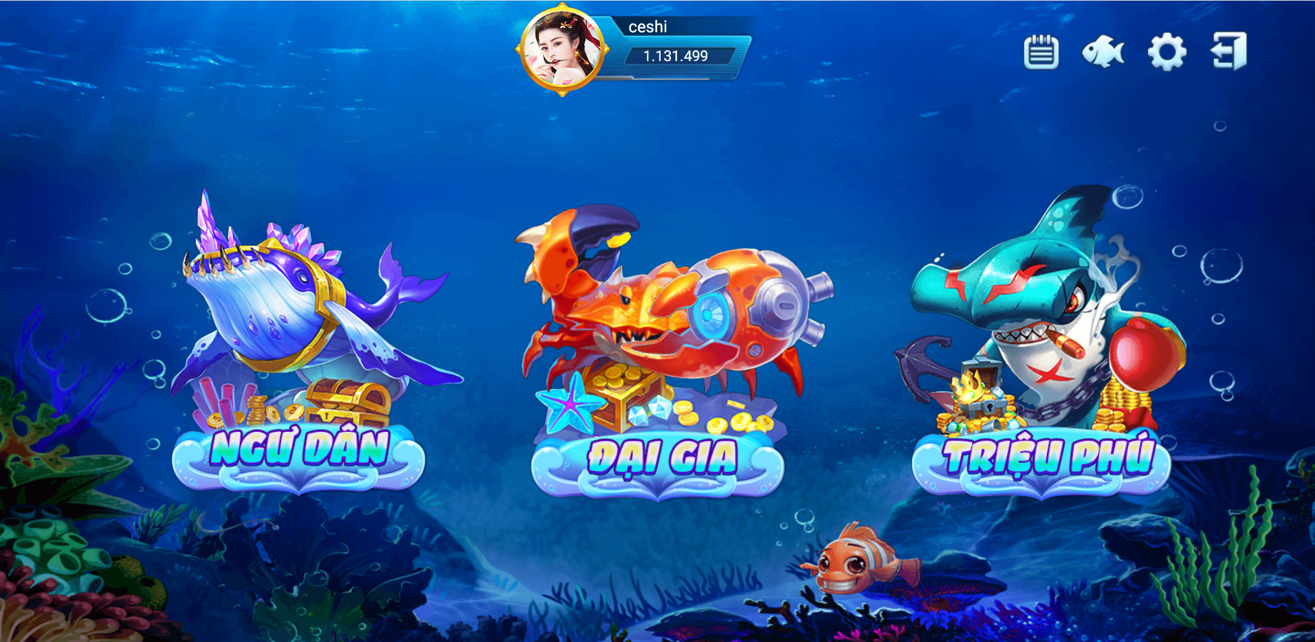 纯越南语cocos超精美电玩游戏3套UI/拉霸竞猜/带控制/纯源码非组件二妹源码 : 二妹源码-7