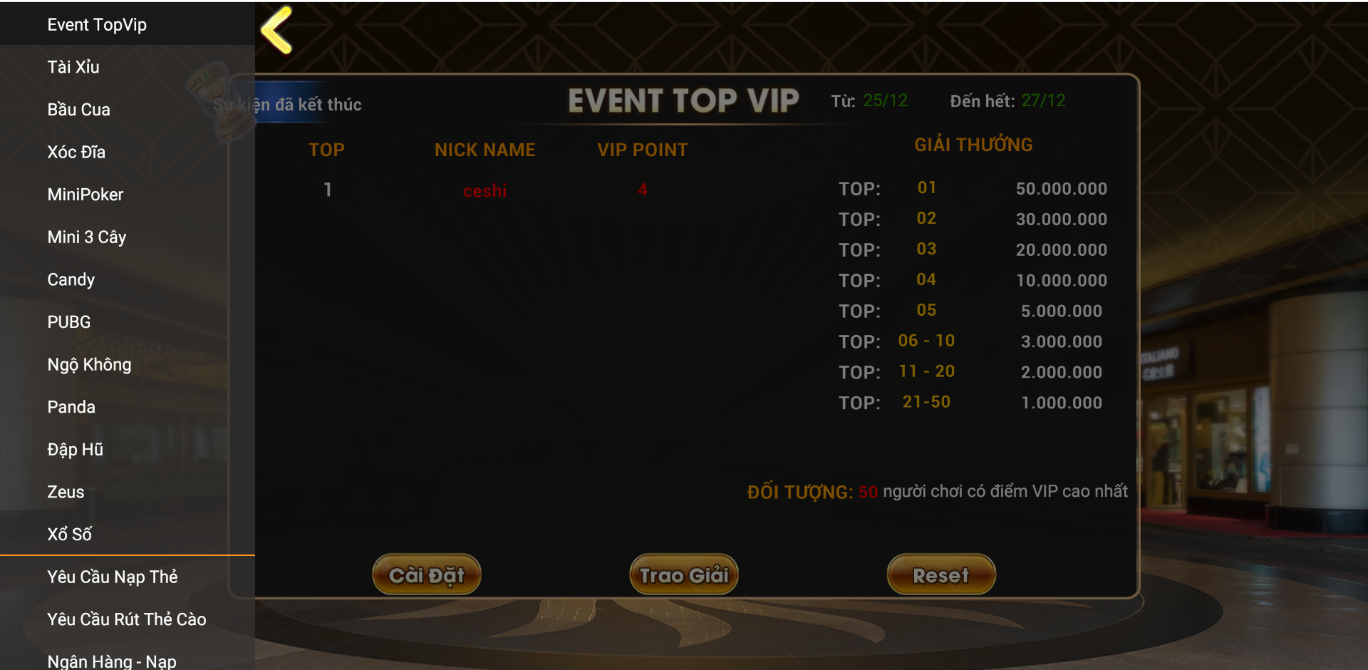 纯越南语cocos超精美电玩游戏3套UI/拉霸竞猜/带控制/纯源码非组件二妹源码 : 二妹源码-12