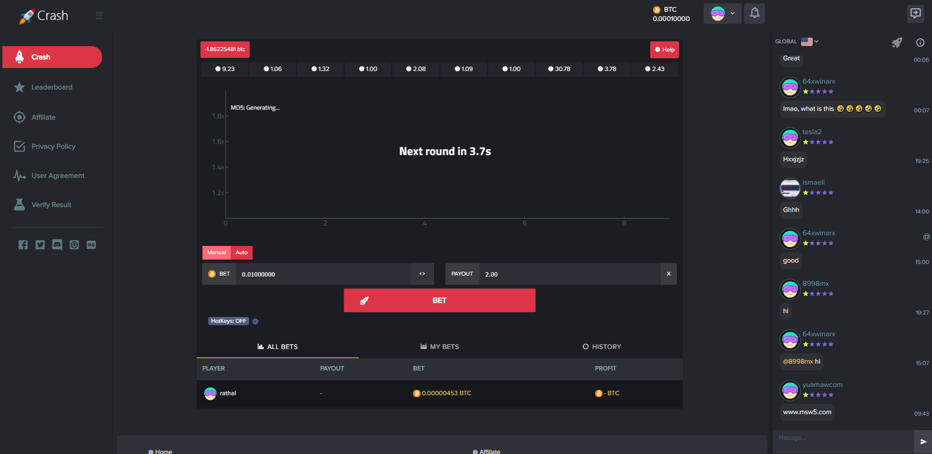 海外爆点游戏/竞猜下注游戏/带聊天室/机器人/BTC充值 : 二妹源码-2 海外爆点游戏/竞猜下注游戏/带聊天室/机器人/BTC充值 : 二妹源码-2