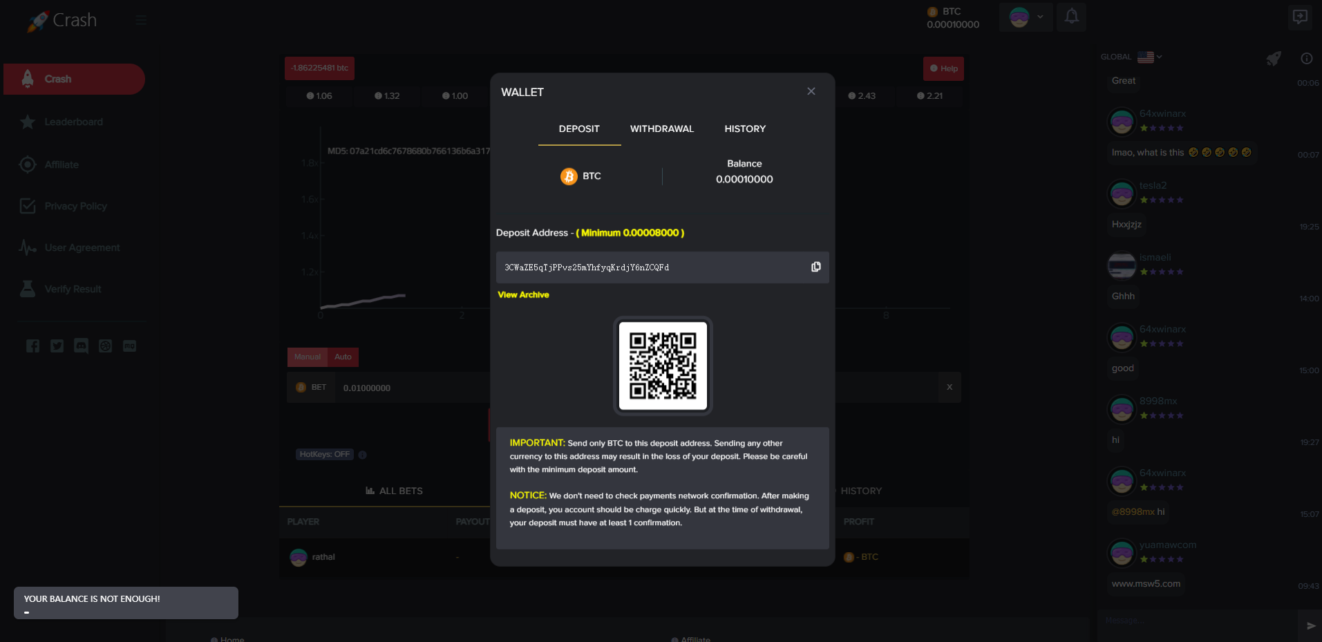 海外爆点游戏/竞猜下注游戏/带聊天室/机器人/BTC充值 : 二妹源码-3 海外爆点游戏/竞猜下注游戏/带聊天室/机器人/BTC充值 : 二妹源码-3