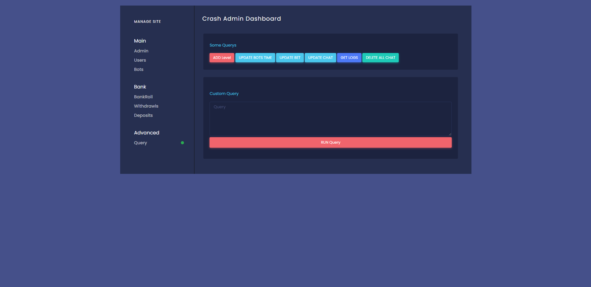 海外爆点游戏/竞猜下注游戏/带聊天室/机器人/BTC充值 : 二妹源码-11 海外爆点游戏/竞猜下注游戏/带聊天室/机器人/BTC充值 : 二妹源码-11