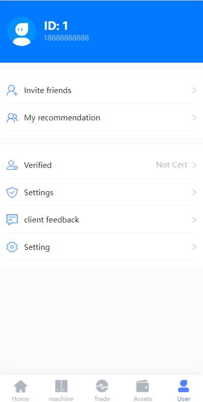 算力模式区块链云GECAPP/矿场/CBT矿池源码/usdt系统交易大厅 : 二妹源码-7