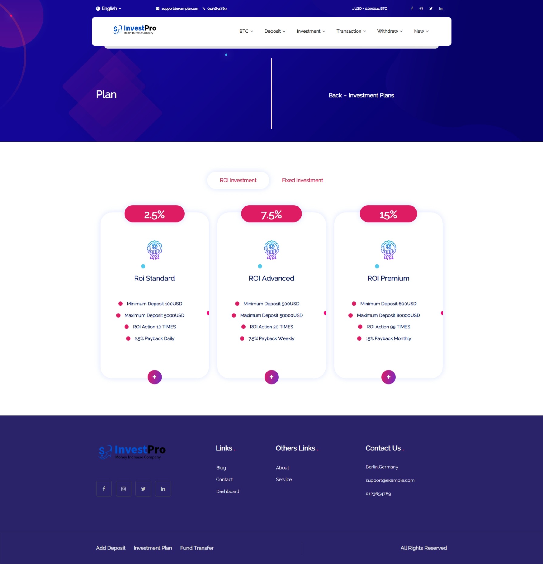 多语言海外版投资理财系统/投资分红系统/虚拟币投注系统二妹源码 : 二妹源码-2