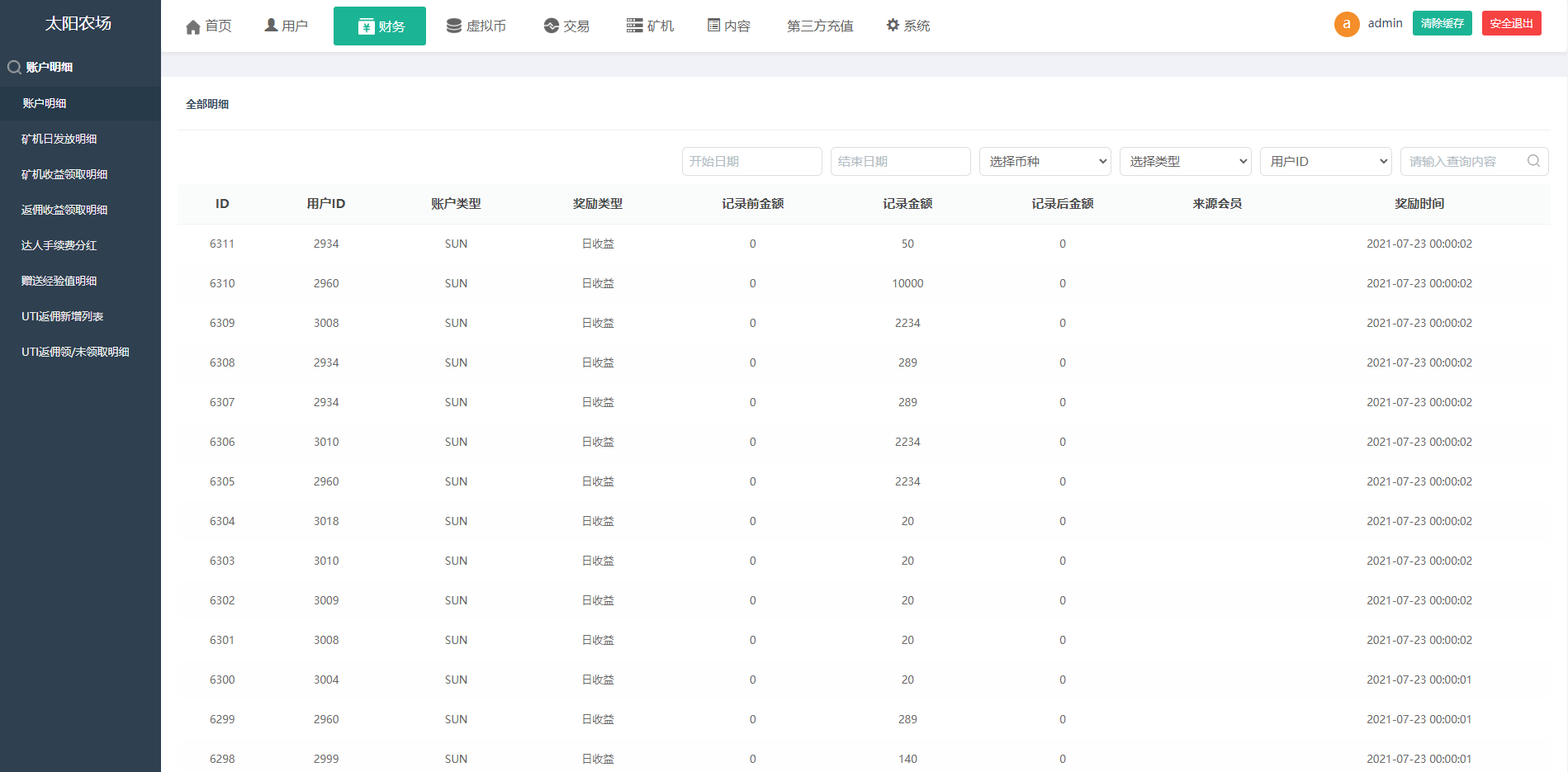 经典版矿机系统/云矿机交易/虚拟币交易推广系统 : 二妹源码-14