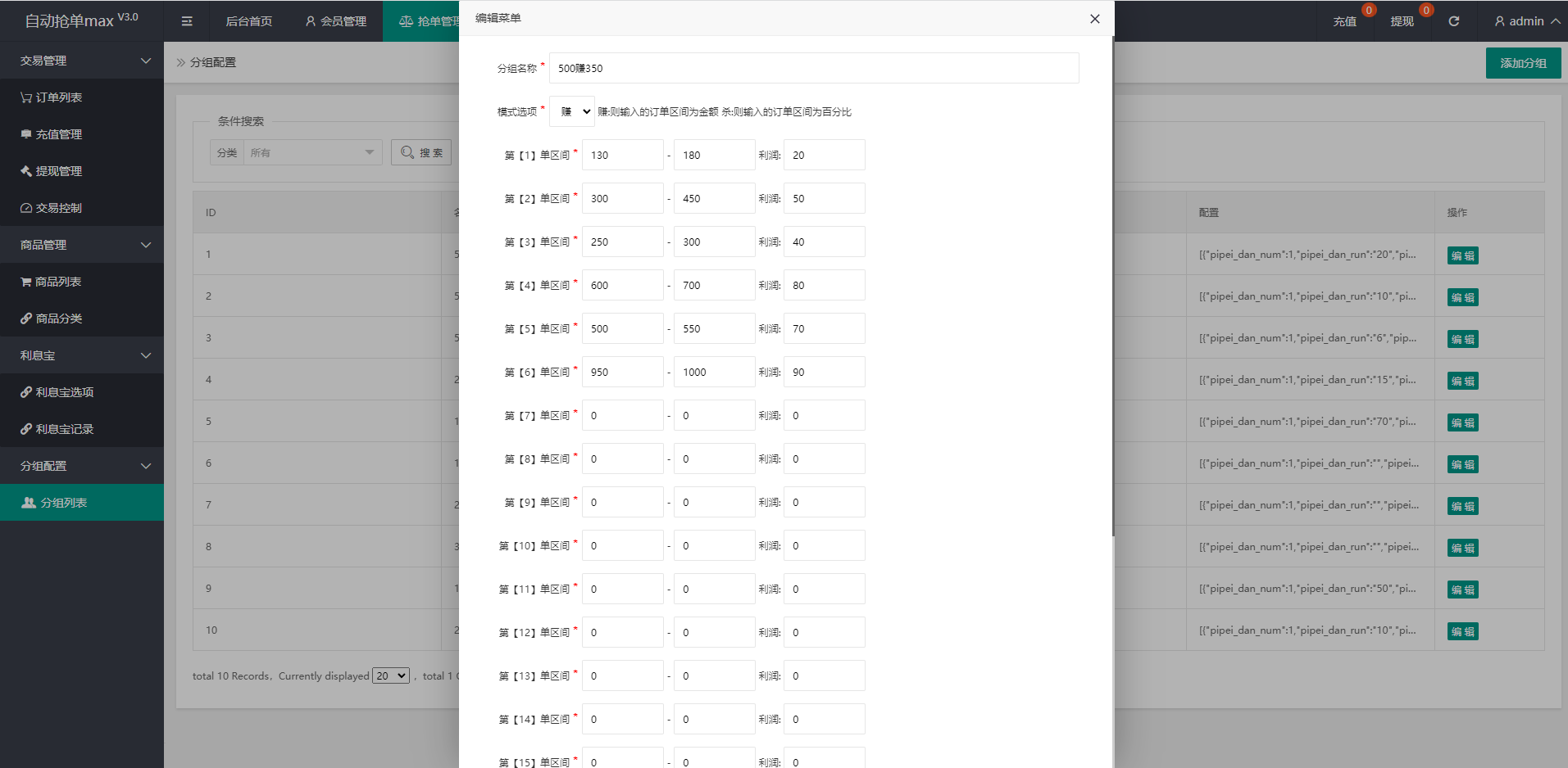 全新二开UI海外版多语言亚马逊抢单系统/自动抢单刷单/分组杀系统 : 二妹源码-11